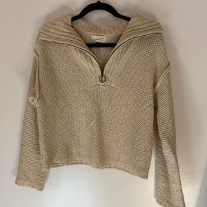 Target Universal Thread Quarter-Zip Knit Sweater